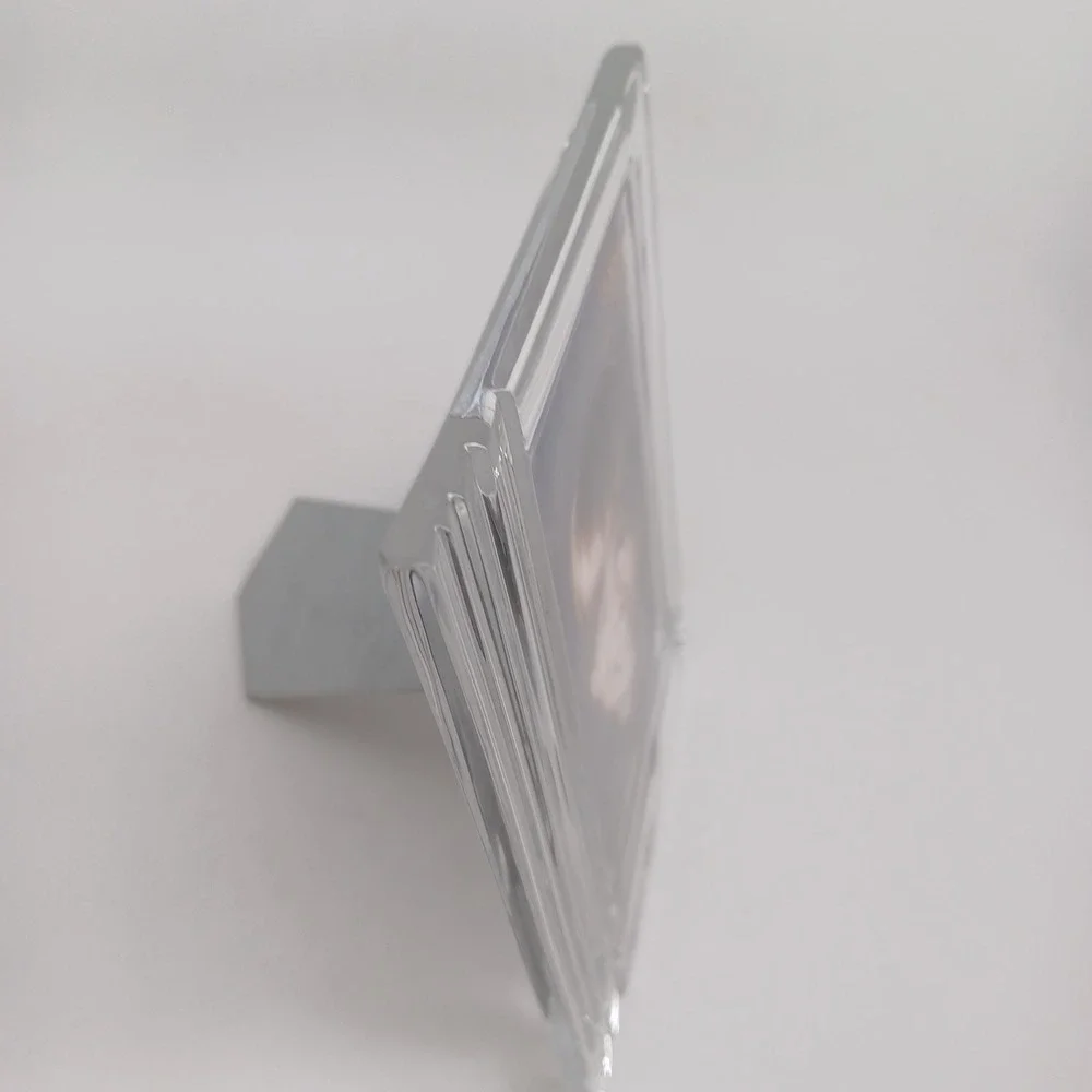 Gorham Full Lead Crystal Picture Frame 4x6 West Germany Tiered Art Deco Clear